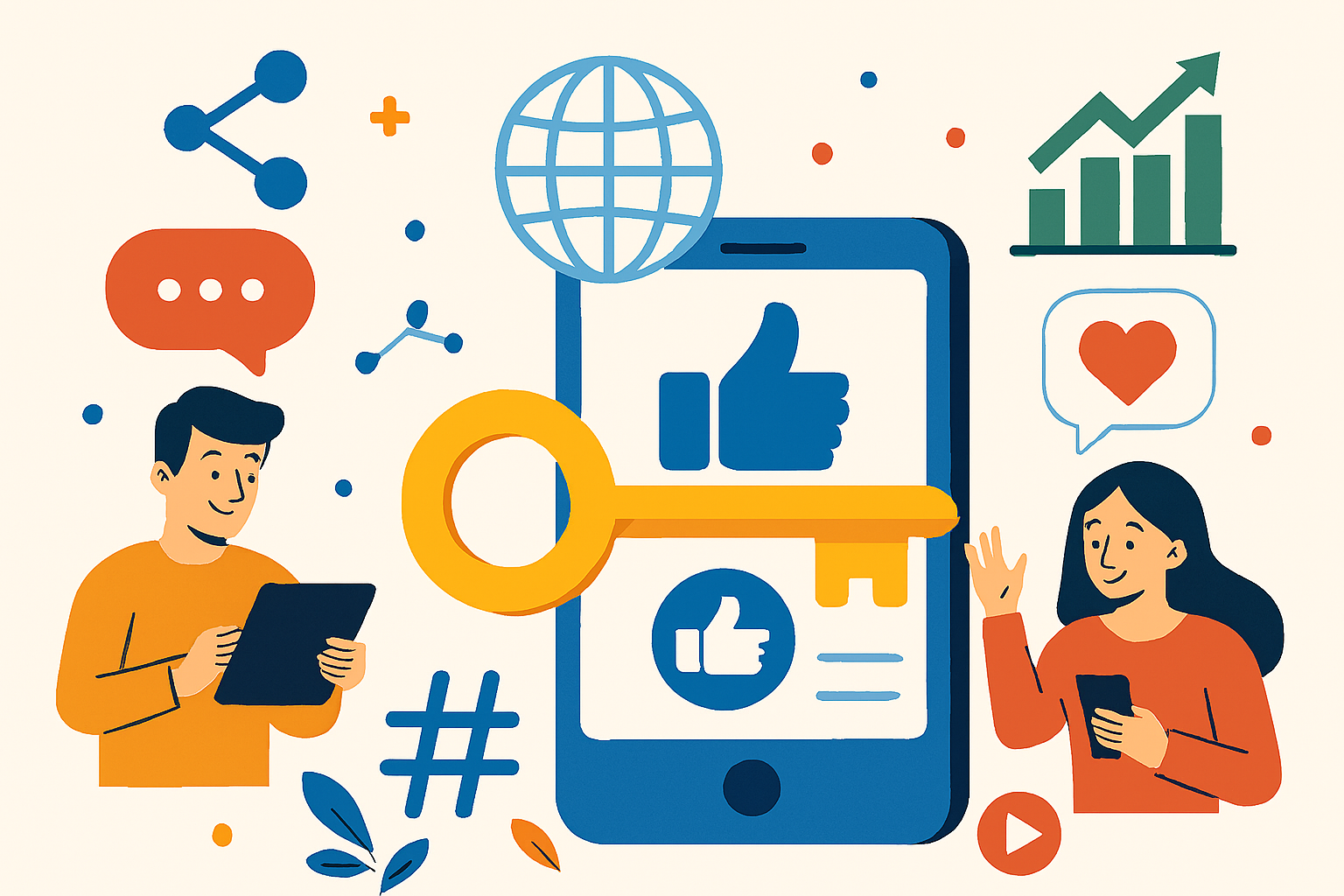 خدمات شبکه های اجتماعی: کلید موفقیت دیجیتال شما در دنیای پرتلاطم امروز